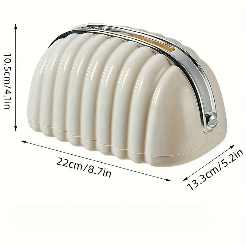 Tissue Box Light Coffee Table Cream