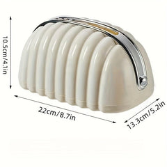Tissue Box Light Coffee Table Cream