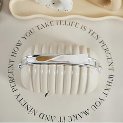 Tissue Box Light Coffee Table Cream