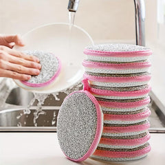 Double Sided Dishwashing Sponge Set Household Cleaning Tools