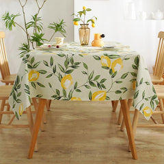 1pc PVC Waterproof Tablecloth Nightstand Dust Decorative Cloth