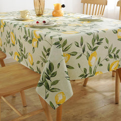 1pc PVC Waterproof Tablecloth Nightstand Dust Decorative Cloth