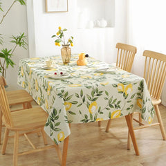 1pc PVC Waterproof Tablecloth Nightstand Dust Decorative Cloth