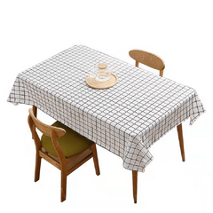 Waterproof Polyester Tablecloth for Picnic or Holiday Party