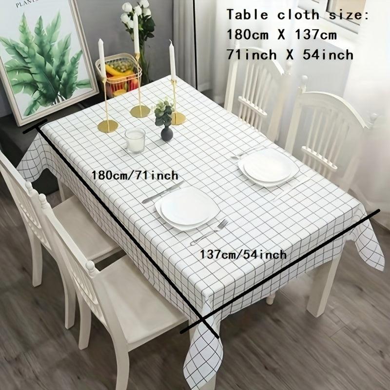 Waterproof Polyester Tablecloth for Picnic or Holiday Party