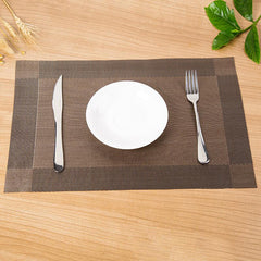 4pcs Heat Resistant Rectangular Placemats for Kitchen Dining Table