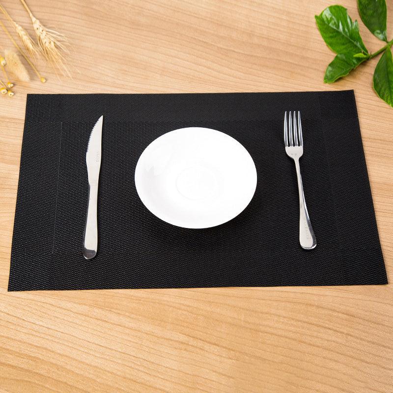 4pcs Heat Resistant Rectangular Placemats for Kitchen Dining Table