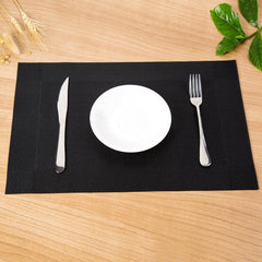 4pcs Heat Resistant Rectangular Placemats for Kitchen Dining Table