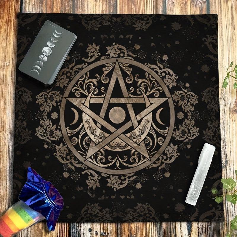 Astrology Altar Cloth Zodiac Tarot Table Cover Starry Tarb Twelve Constellations