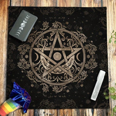 Astrology Altar Cloth Zodiac Tarot Table Cover Starry Tarb Twelve Constellations