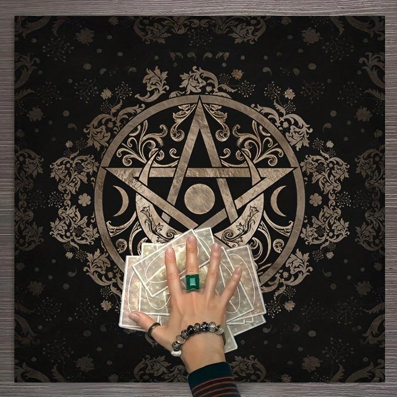 Astrology Altar Cloth Zodiac Tarot Table Cover Starry Tarb Twelve Constellations