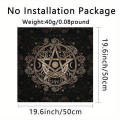 Astrology Altar Cloth Zodiac Tarot Table Cover Starry Tarb Twelve Constellations