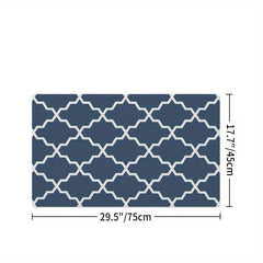 DEXI Kitchen Rug Cushioned Anti Fatigue Comfort Mat Non Slip Stain Resistant