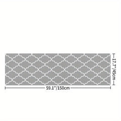 DEXI Kitchen Rug Cushioned Anti Fatigue Comfort Mat Non Slip Stain Resistant