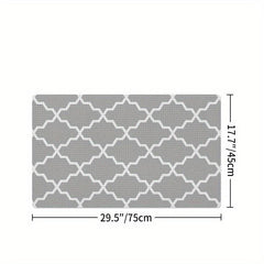 DEXI Kitchen Rug Cushioned Anti Fatigue Comfort Mat Non Slip Stain Resistant