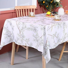 Waterproof Vintage Floral Tablecloth for Home Farmhouse and Restaurant Use