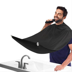 Beard Bib Apron Hair Catcher Shaving Non Stick Beard Shave Cape