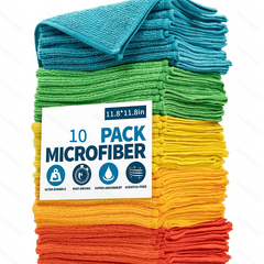 10pcs Scouring Pad Dish Towels for Kitchen Stove Cleaning