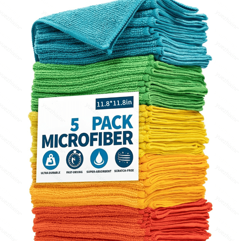 10pcs Scouring Pad Dish Towels for Kitchen Stove Cleaning
