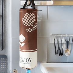 Plastic Bag Holder Wall Mounted Garbage Bag Storage Dispenser