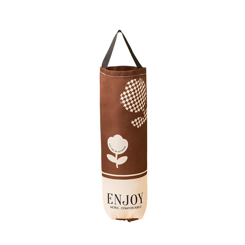 Plastic Bag Holder Wall Mounted Garbage Bag Storage Dispenser