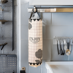 Plastic Bag Holder Wall Mounted Garbage Bag Storage Dispenser