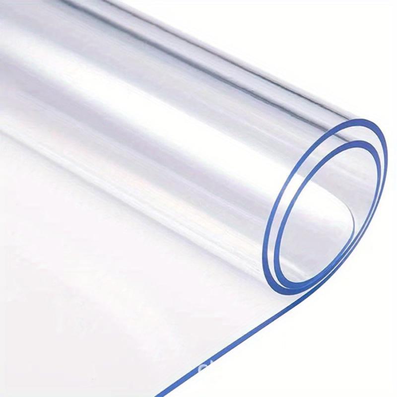 Polyester Tablecloth Desk Blotter Mat Clear Plastic Topper Surface Pro