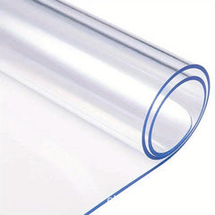 Polyester Tablecloth Desk Blotter Mat Clear Plastic Topper Surface Pro