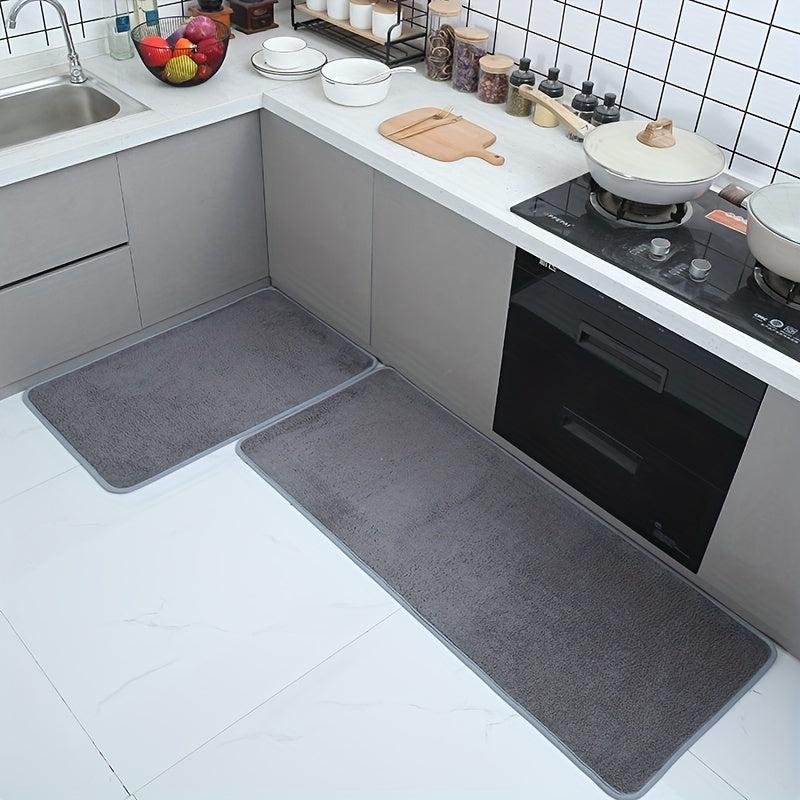 Anti Fatigue Kitchen Rug Absorbent Non Slip Stain Resistant Waterproof Floor Mat