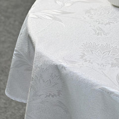 Polyester Jacquard Tablecloth- Home Dinner Decor