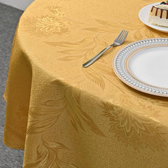 Polyester Jacquard Tablecloth- Home Dinner Decor