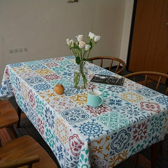 Waterproof PVC Dining Tablecloth for Coffee Tables