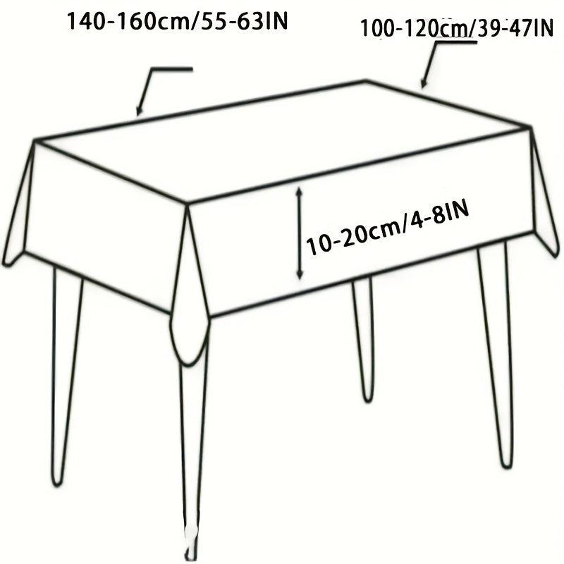 Waterproof PVC Dining Tablecloth for Coffee Tables