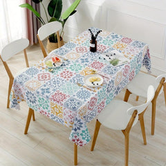 Waterproof PVC Dining Tablecloth for Coffee Tables
