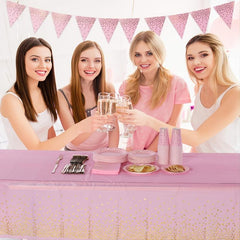 Waterproof Rectangle Table Cover 57x107in - Home and Party Decor