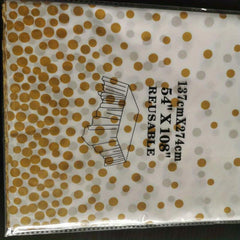 Waterproof Rectangle Table Cover 57x107in - Home and Party Decor