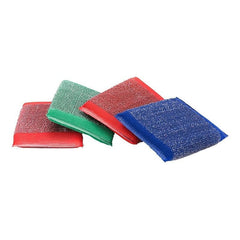 Steel Sponge Scrubber for Dishwashing & Surface Cleaning