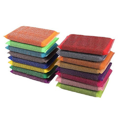 Steel Sponge Scrubber for Dishwashing & Surface Cleaning