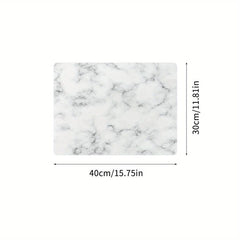 Marble Style Dish Drying Mat Non Slip Absorbent Wear resistant