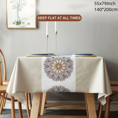 Waterproof PVC Table Cloth Anti-fouling Table Cover
