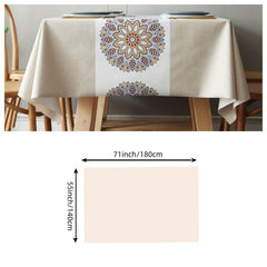 Waterproof PVC Table Cloth Anti-fouling Table Cover
