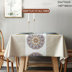 Waterproof PVC Table Cloth Anti-fouling Table Cover