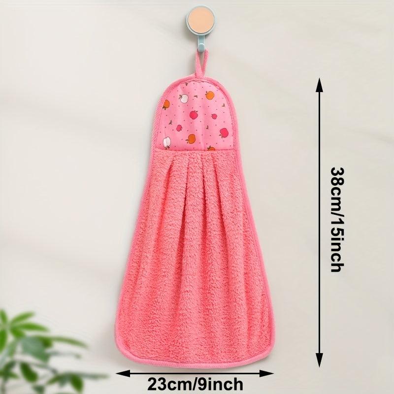 Coral Velvet Dishcloth Bathroom Absorbent Towel