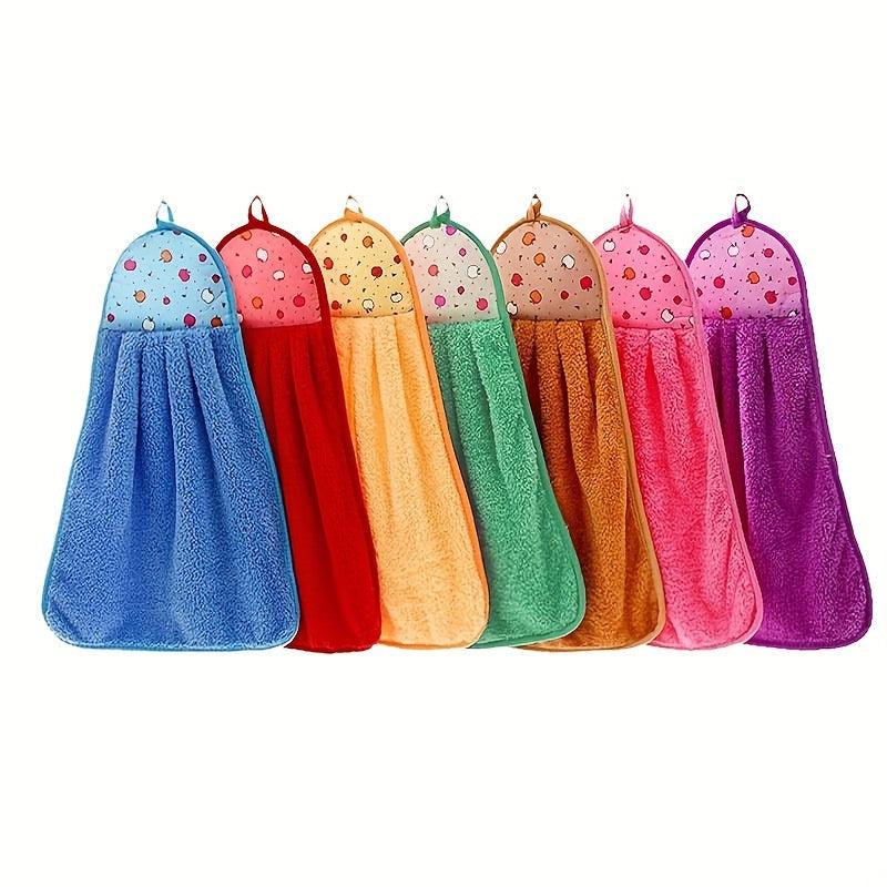 Coral Velvet Dishcloth Bathroom Absorbent Towel