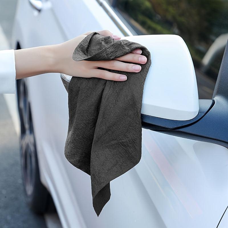 Magic Microfiber Cleaning Cloth for Windows Glass Cars Home - Thick Scouring Pad