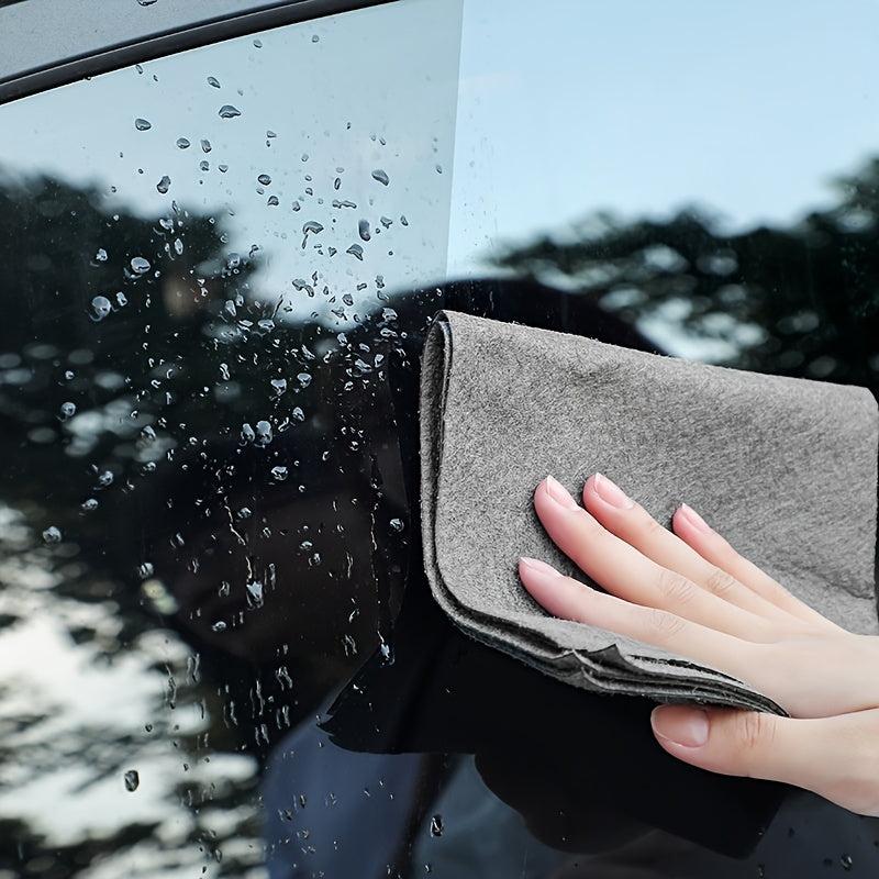 Magic Microfiber Cleaning Cloth for Windows Glass Cars Home - Thick Scouring Pad