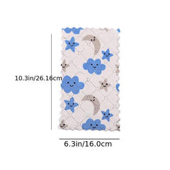 5pcs Coral Fleece Kitchen Rag Table Cloth for Easy Cleaning