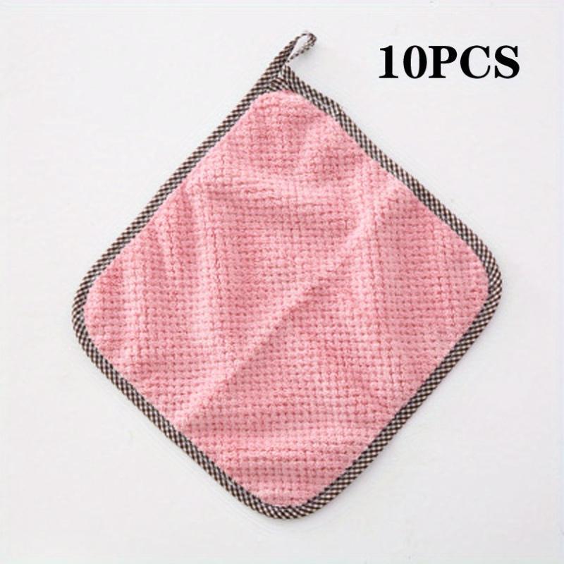 Scouring Pad Dish Cloths Antibacterial Cleaning Brush Kitchen Stuff