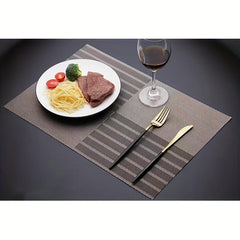 Woven Placemats Set Washable Reusable Table Mats Heat Insulation Pads