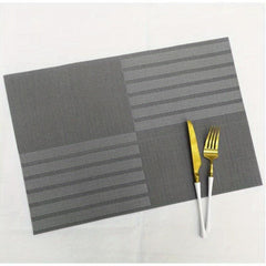 Woven Placemats Set Washable Reusable Table Mats Heat Insulation Pads